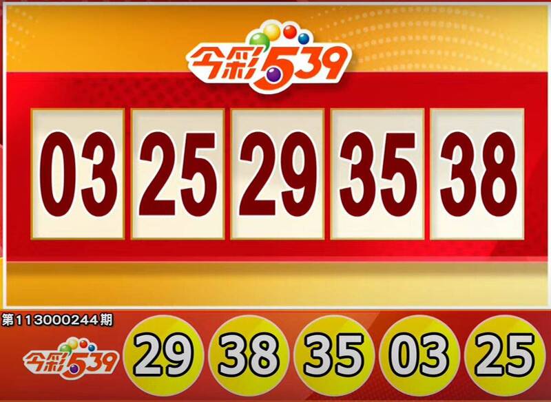今彩539、39乐合彩开奖号码。(撷取自三立iNEWS《全民i彩券》) 今彩539、39乐合彩开奖号码。(撷取自三立iNEWS《全民i彩券》)