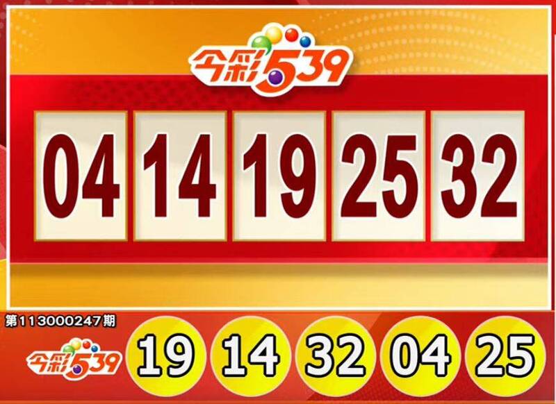 今彩539、39乐合彩开奖号码。(撷取自三立iNEWS《全民i彩券》) 今彩539、39乐合彩开奖号码。(撷取自三立iNEWS《全民i彩券》)