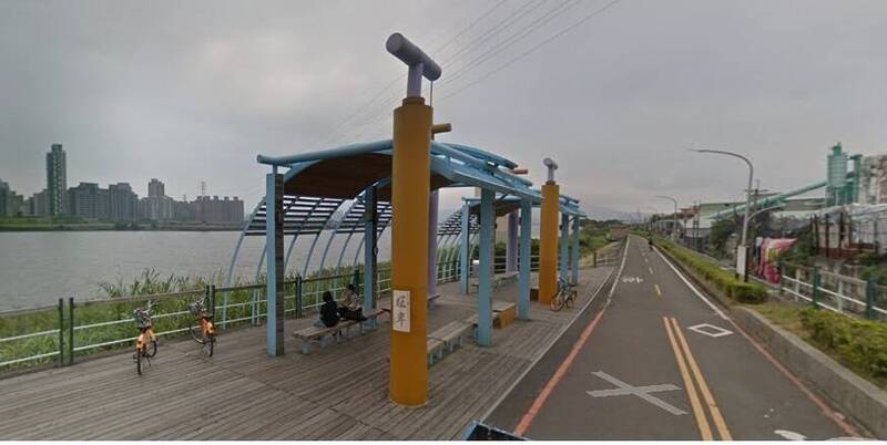 社子岛快乐休息站。(取自google街景) 社子岛快乐休息站。(取自google街景)