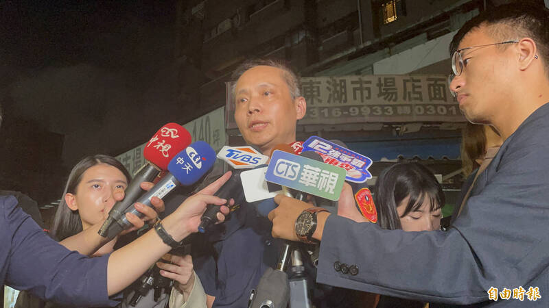 东湖派出所长李佳熹。(记者郑景议摄) 东湖派出所长李佳熹。(记者郑景议摄)