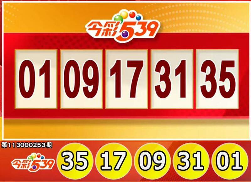 今彩539、39乐合彩开奖号码。(撷取自三立iNEWS《全民i彩券》) 今彩539、39乐合彩开奖号码。(撷取自三立iNEWS《全民i彩券》)
