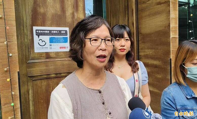 蔡壁如呼吁司法要有程序正义。(记者张轩哲摄) 蔡壁如呼吁司法要有程序正义。(记者张轩哲摄)