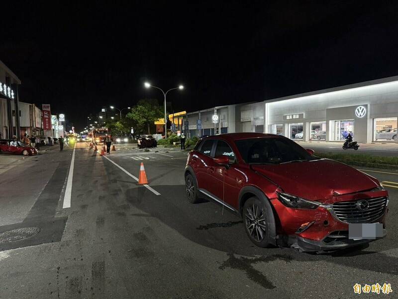 遭受池鱼之殃的Mazda轿车。(资料照) 遭受池鱼之殃的Mazda轿车。(资料照)